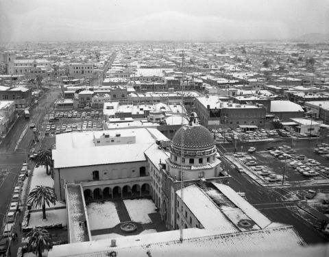 Snow in Tucson